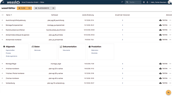 weasl makes work planning easier