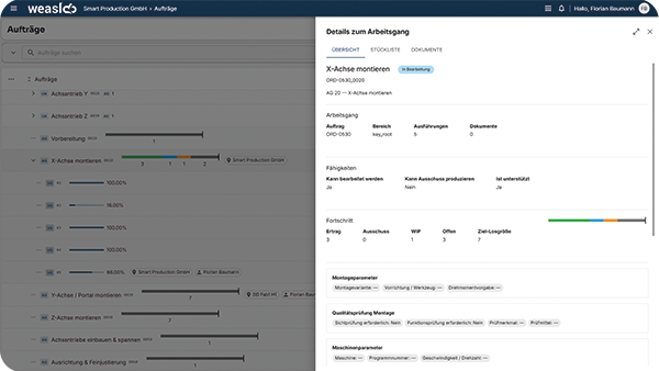 weasl simplifies quality assurance and traceability