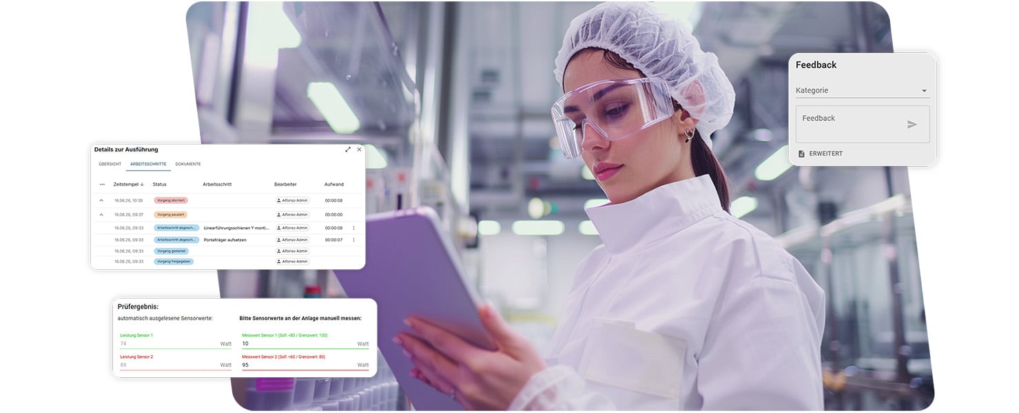 CCPs werden digital überwacht in der Lebensmittelindustrie