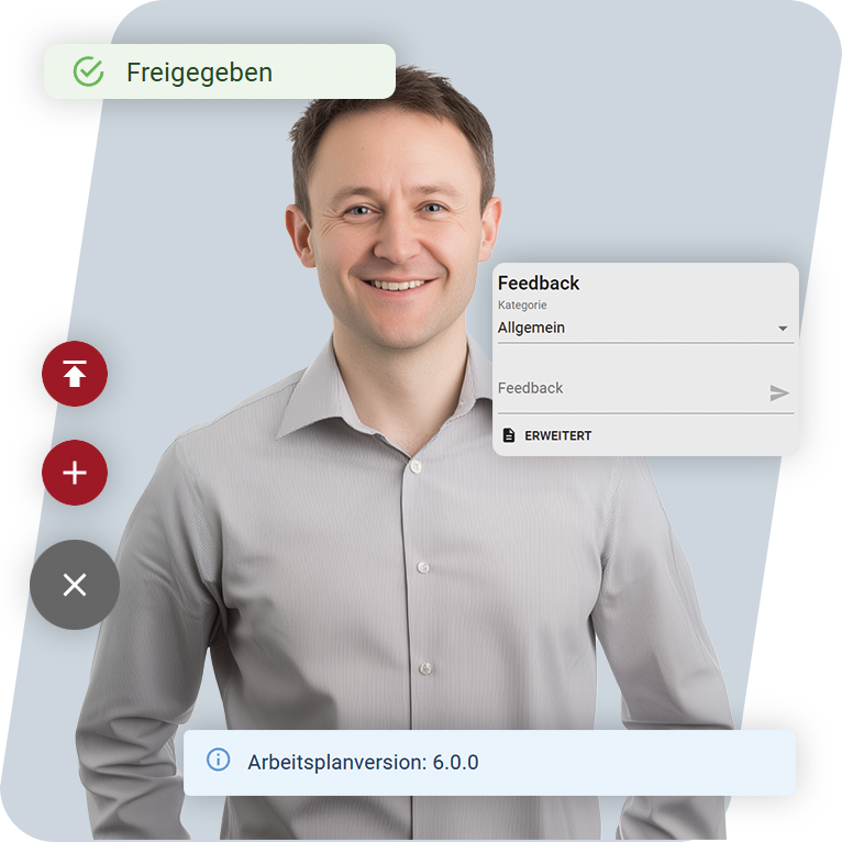 Digitale Arbeitsanweisungen für die Vermittlung von Fachwissen