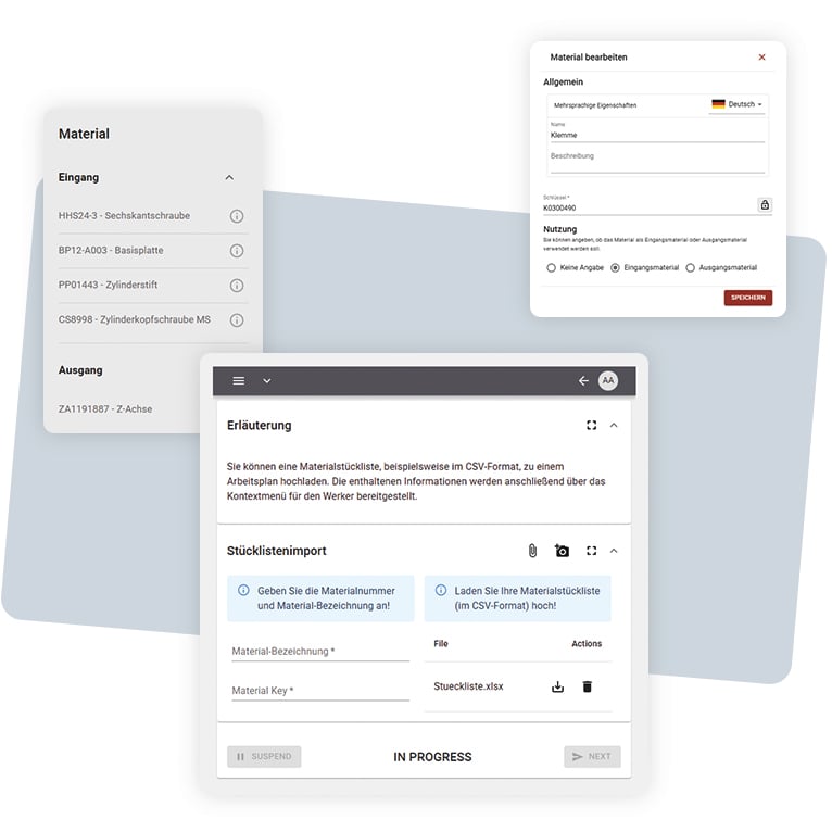 Transparentes Material-Handling aus einer Hand dank weasl