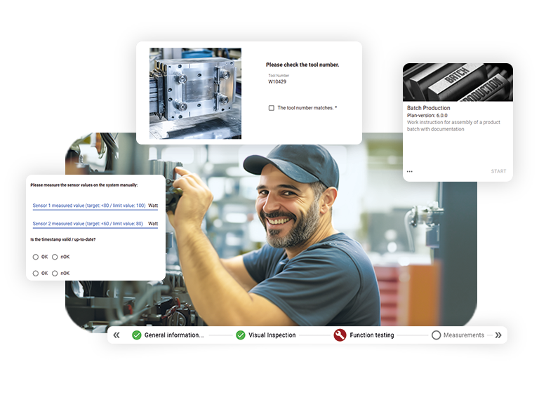 Smart, digital workflows for your production