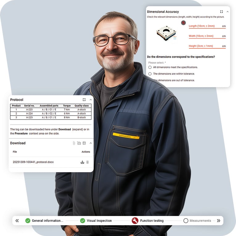 Intelligent worker guidance with weasl