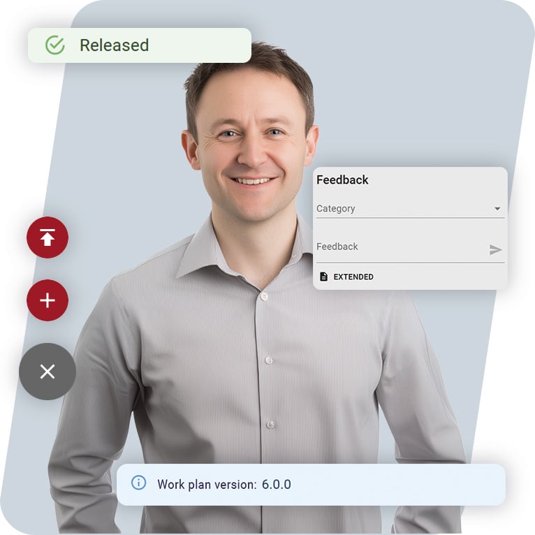 Digital work instructions for the transfer of specialist knowledge