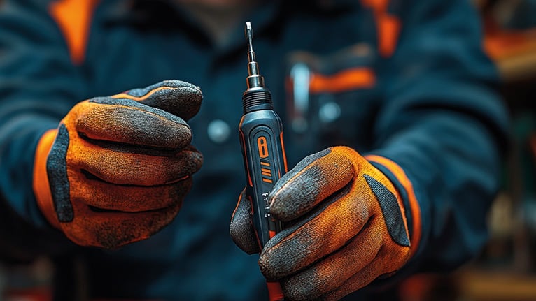 Qualitätskontrolle des fertigen Produktes