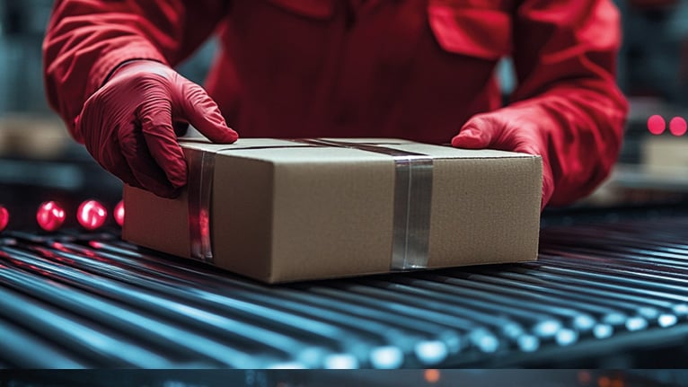 Quality control for outgoing goods