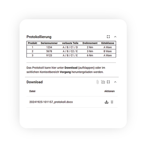 Chargentracking für effiziente Qualitätssicherung
