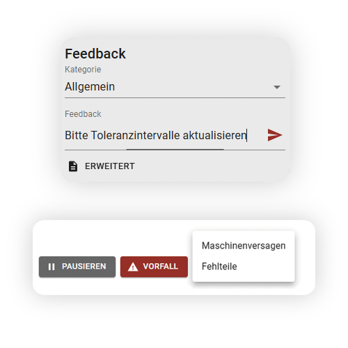 KVP dank Feedbackfunktionen