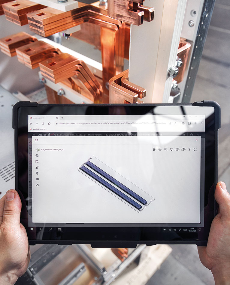 Werkerassistenzsystem weasl im Einsatz bei Alpha Verteilertechnik GmbH