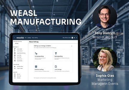 Webinar-Aufzeichnung: weasl Manufacturing