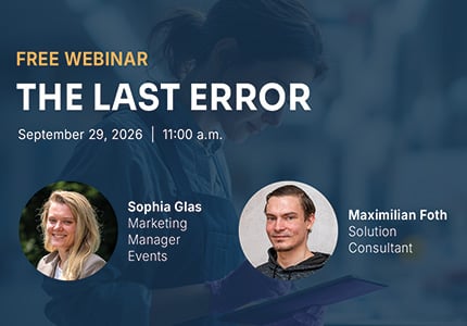 Free webinar: The last error
