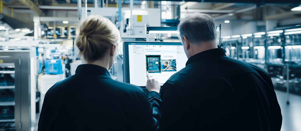 Papierlose Fertigung mit weasl